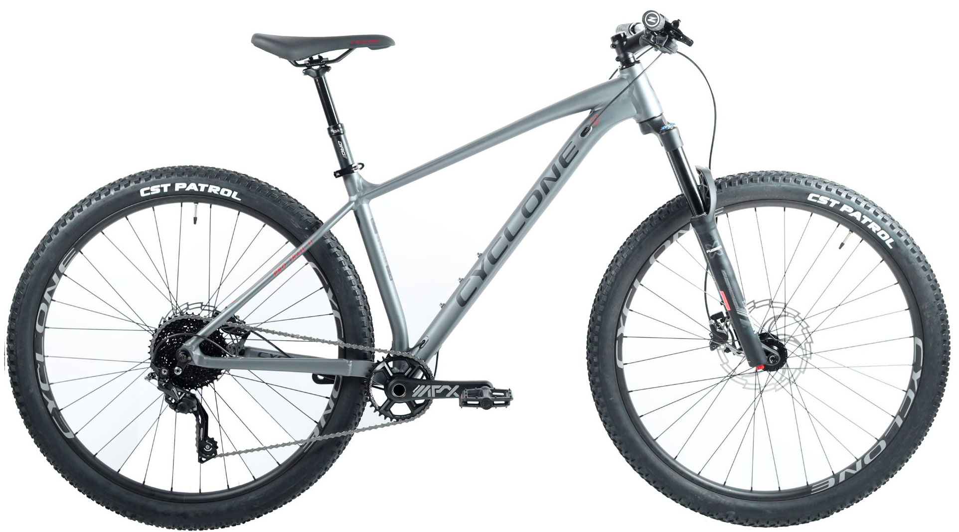 Фотографія Велосипед Cyclone SLX PRO Trail 2 29" розмір М 2022 Сірий